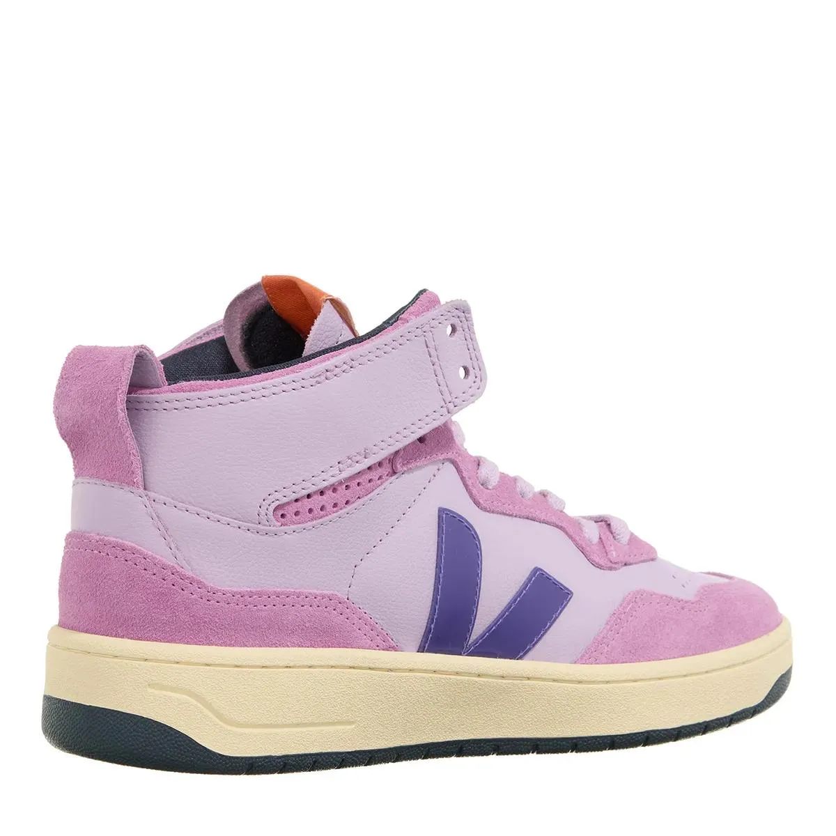   Veja  V-95 Orchid Purple  High-Top Sneaker 
